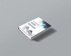 Free Hardcover Book Mockup (PSD)