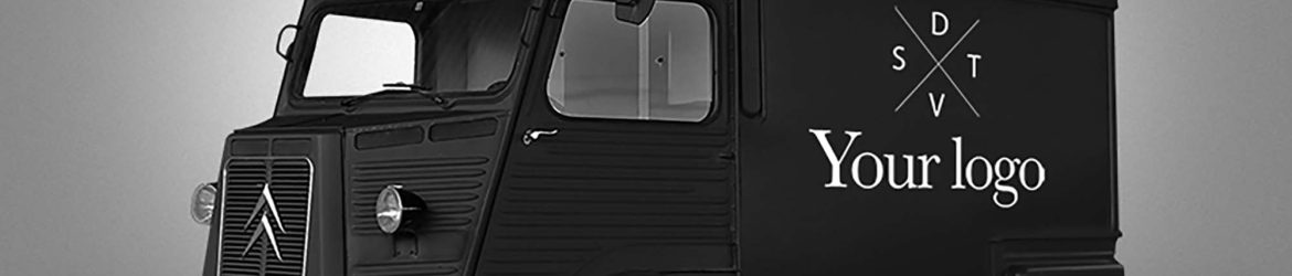 Free Hipster Van Mockup (PSD)