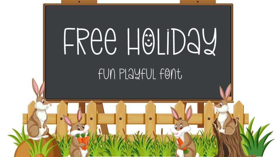 Free Holiday Font › Fontesk