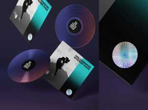 Free Holographic Sticker Graphics (PNG)