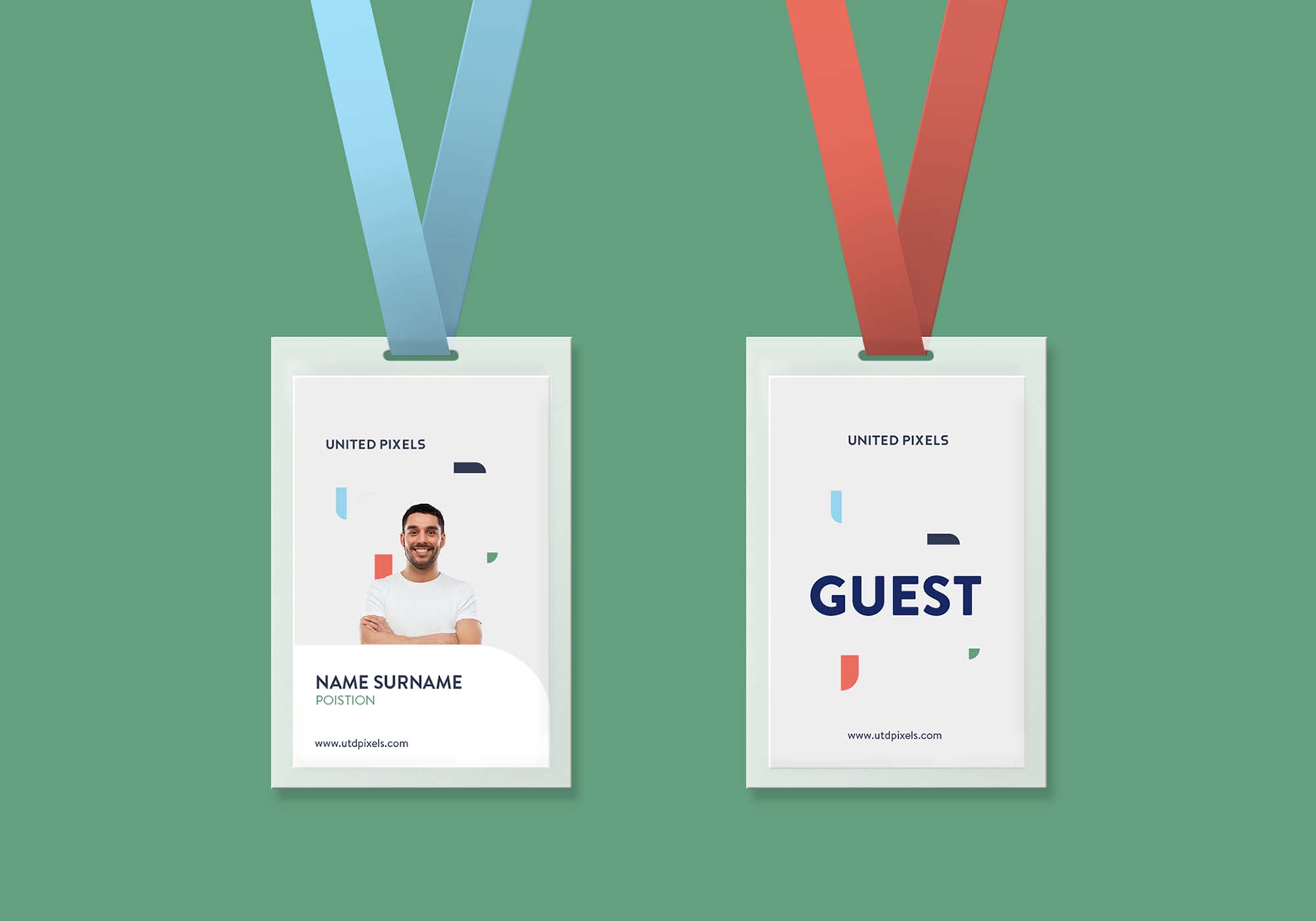 Free ID Card Mockup (PSD)