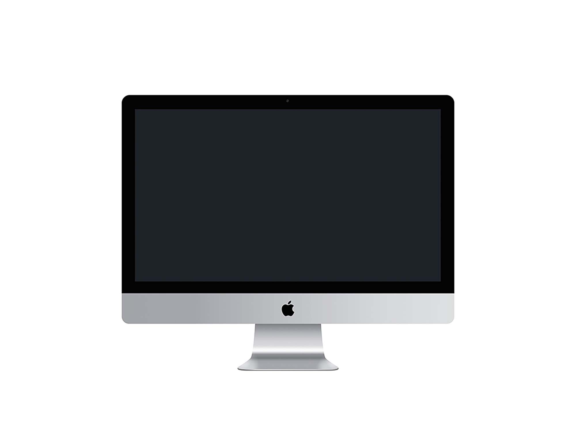 Free iMac Mockup (Sketch)