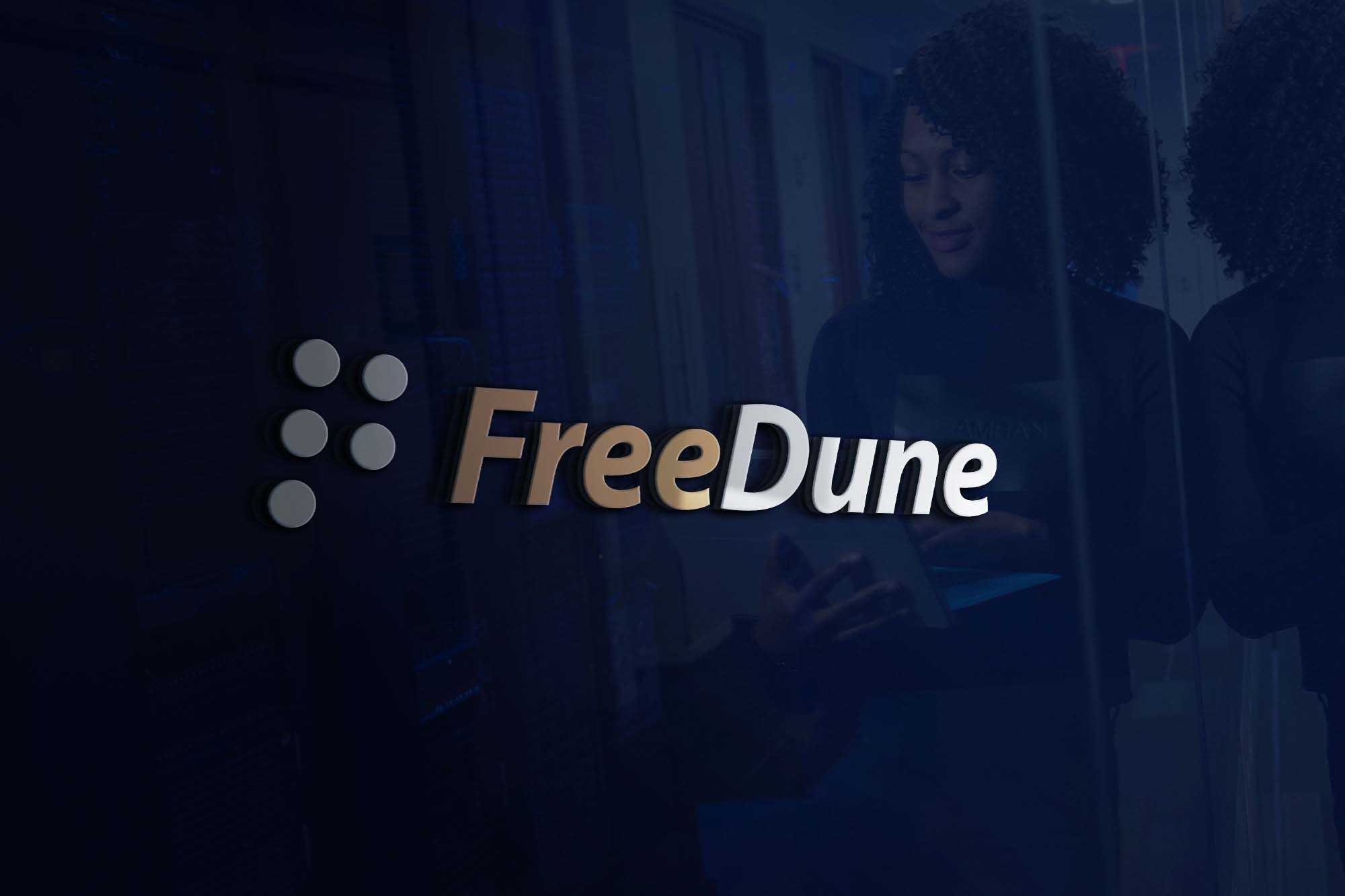 Free Indoor Signage Logo Mockup (PSD)