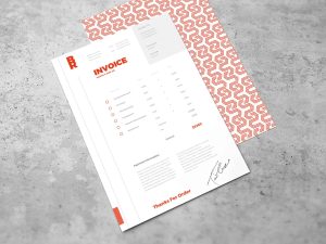 Free Invoice Template (Sketch)