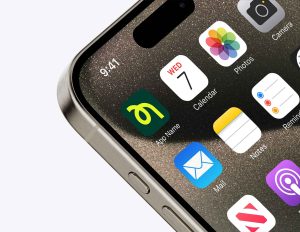 Free iOS App Icon Mockup