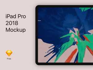 Free Ipad Pro Mockup (PSD)