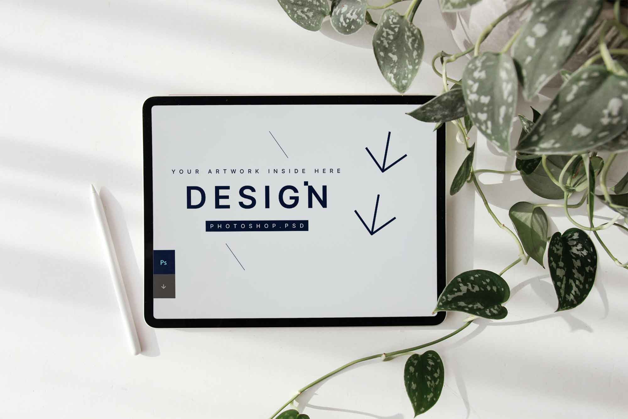 Free iPad Tablet Mockup (PSD)