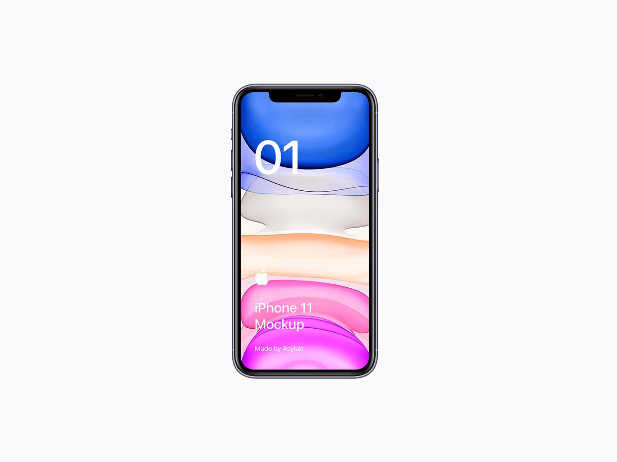 Free iPhone 11 Mockup (PSD)