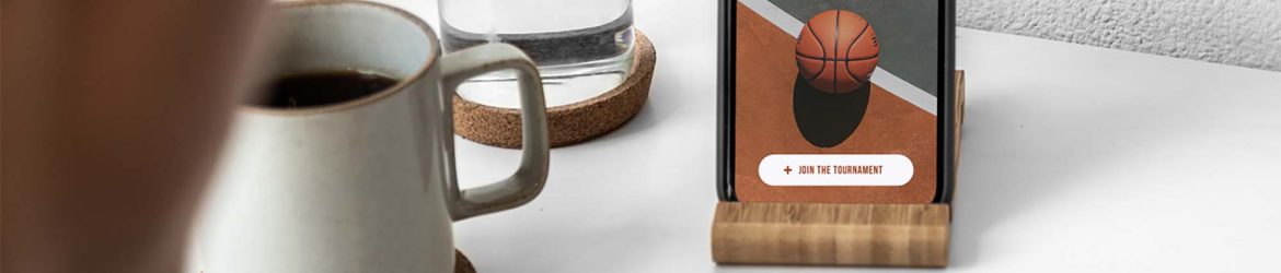 Free iPhone 11 on Holder Mockup (PSD)