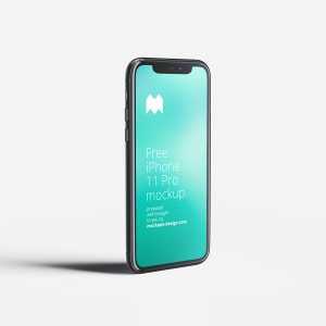 Free iPhone 11 Pro mockup