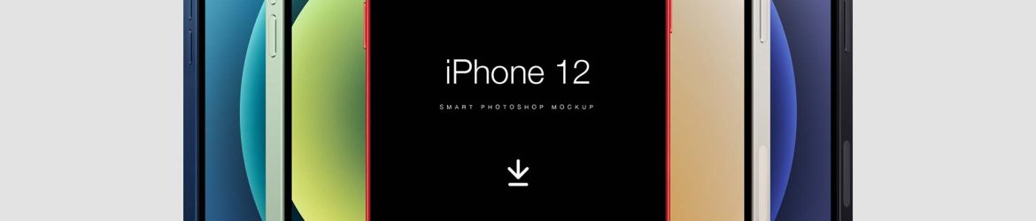 Free iPhone 12 Mockup (PSD)