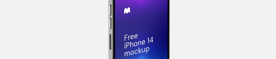 Free iPhone 14 Pro mockup
