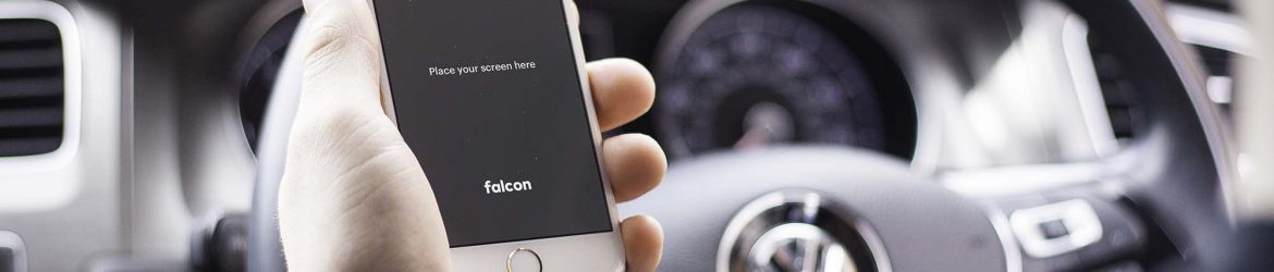Free iPhone 6S in Car Mockup (PSD)