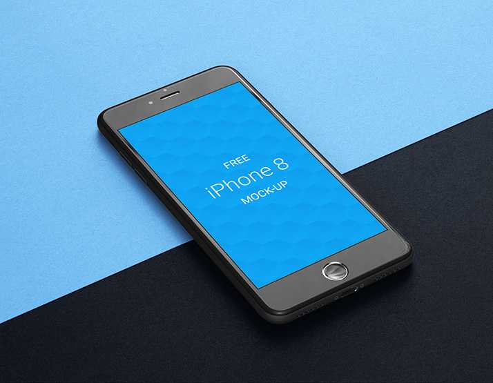 Free iPhone 8 mockup