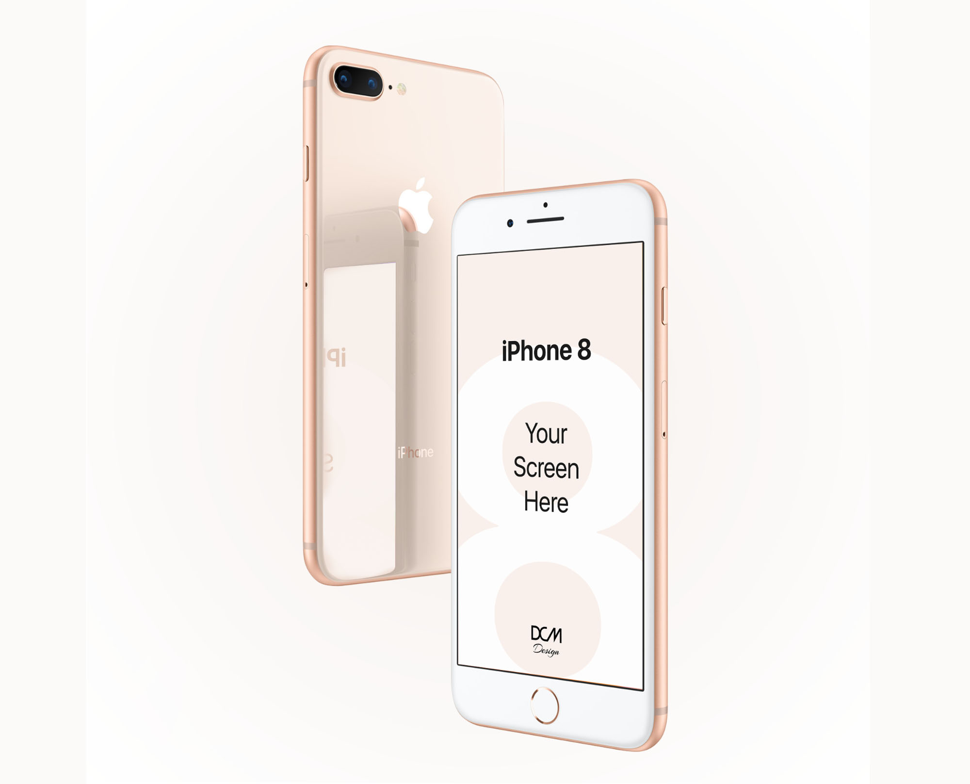 Free iPhone 8 Mockup (PSD)