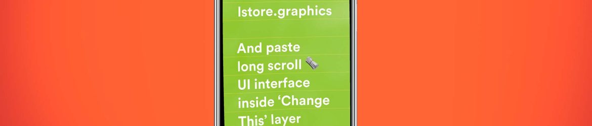 Free iPhone Long Scroll Fabric Mockup (PSD) Free iPhone Long Scroll Fabric Mockup (PSD)