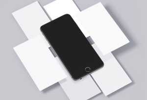 Free iPhone & Mobile Screens Mockups (PSD)