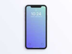 Free iPhone X Mockup (PSD)