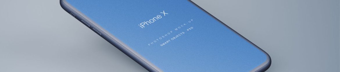 Free iPhone X Mockup (PSD)