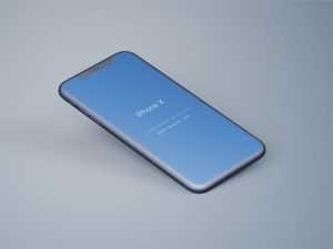Free iPhone X Mockup (PSD)