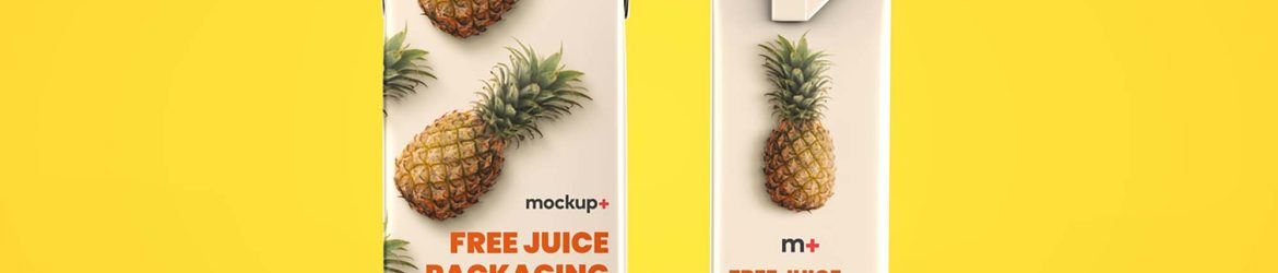 Free Juice Carton Packaging Box Mockup (PSD) Free Juice Carton Packaging Box Mockup (PSD)