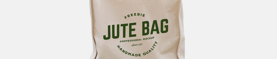 Free Jute Bag Mockup (PSD)