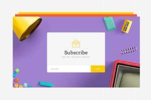 Free Landing Page UI Kit Templates (PSD, Sketch)