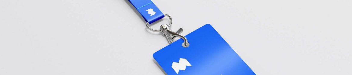 Free Lanyard ID Badge Mockup (PSD)
