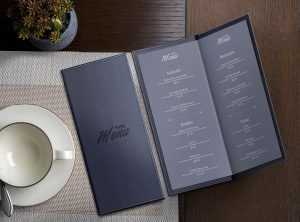 Free Leather Restaurant Menu Mockup (PSD)