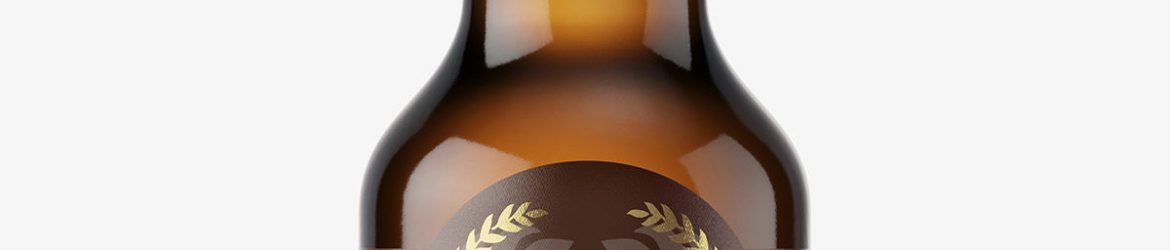 Free light beer bottle mockup Free light beer bottle mockup