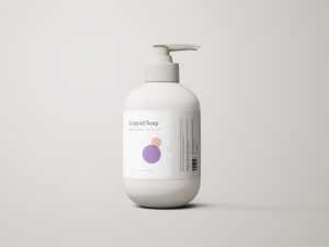 Free Liquid Soap Mockup
