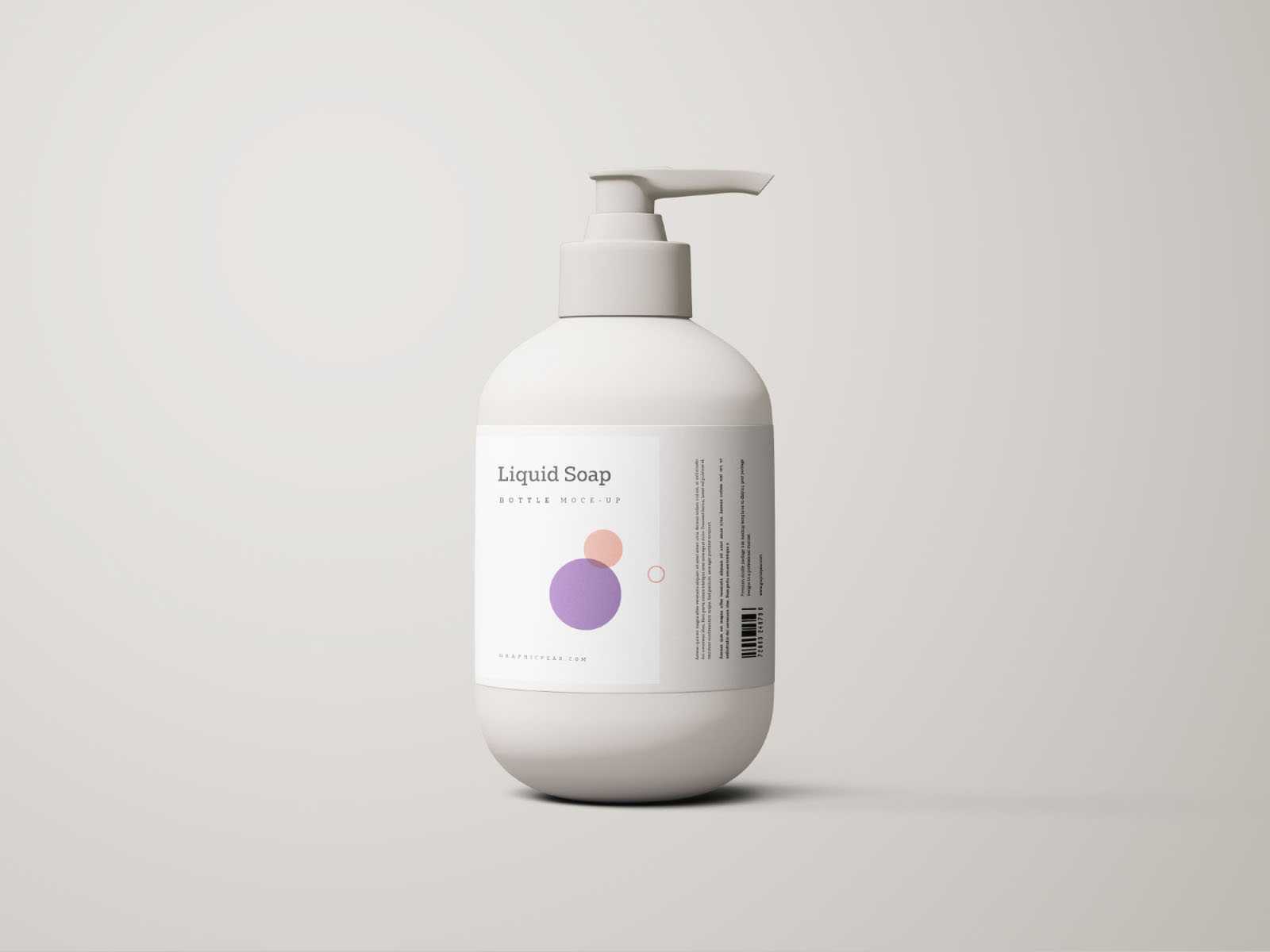 Free Liquid Soap Mockup