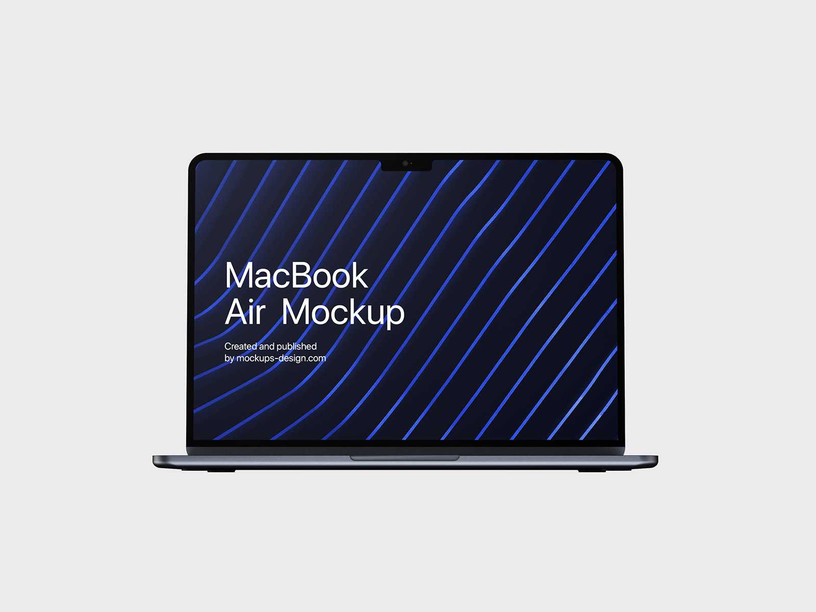 Free MacBook Air 2022 mockup
