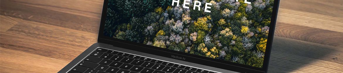 Free MacBook Air Mockup (PSD)
