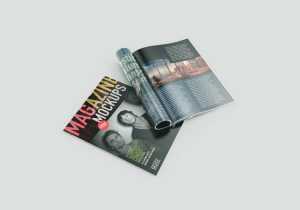 Free Magazine Mockups (PSD)