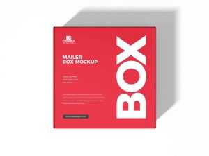 Free Mailer Box Mockup (PSD)