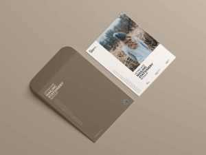 Free Mailing Brand Stationery Mockup (PSD)