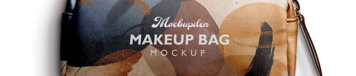 Free Makeup Bag Mockup (PSD)