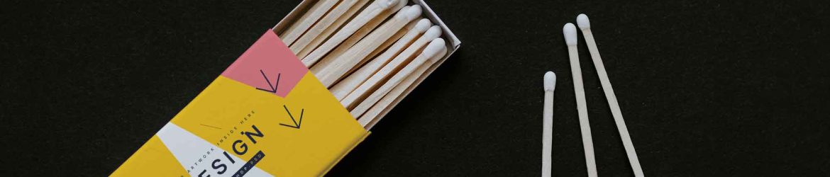 Free Matchbook Mockup