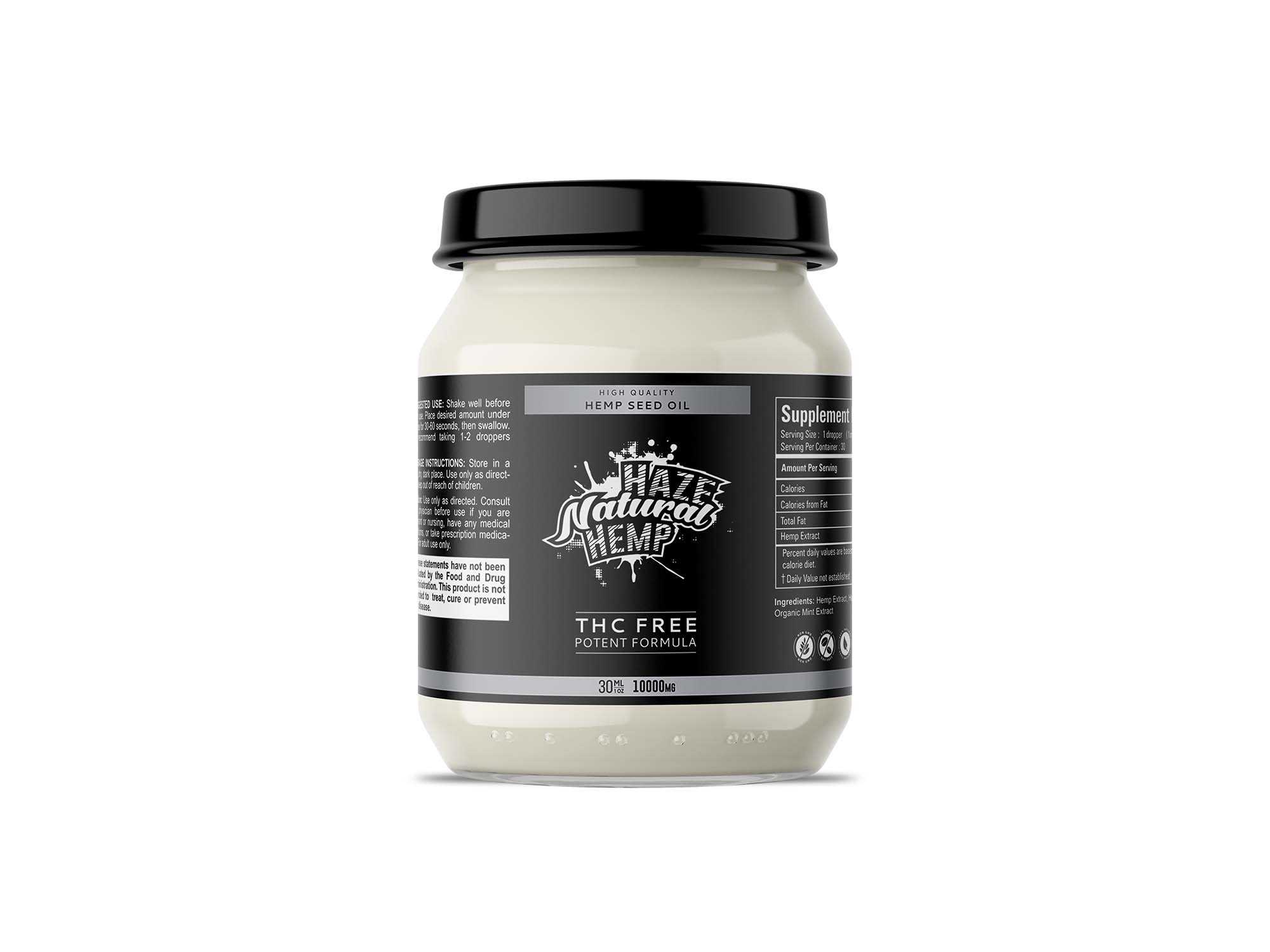 Free Mayonnaise Jar Mockup (PSD)