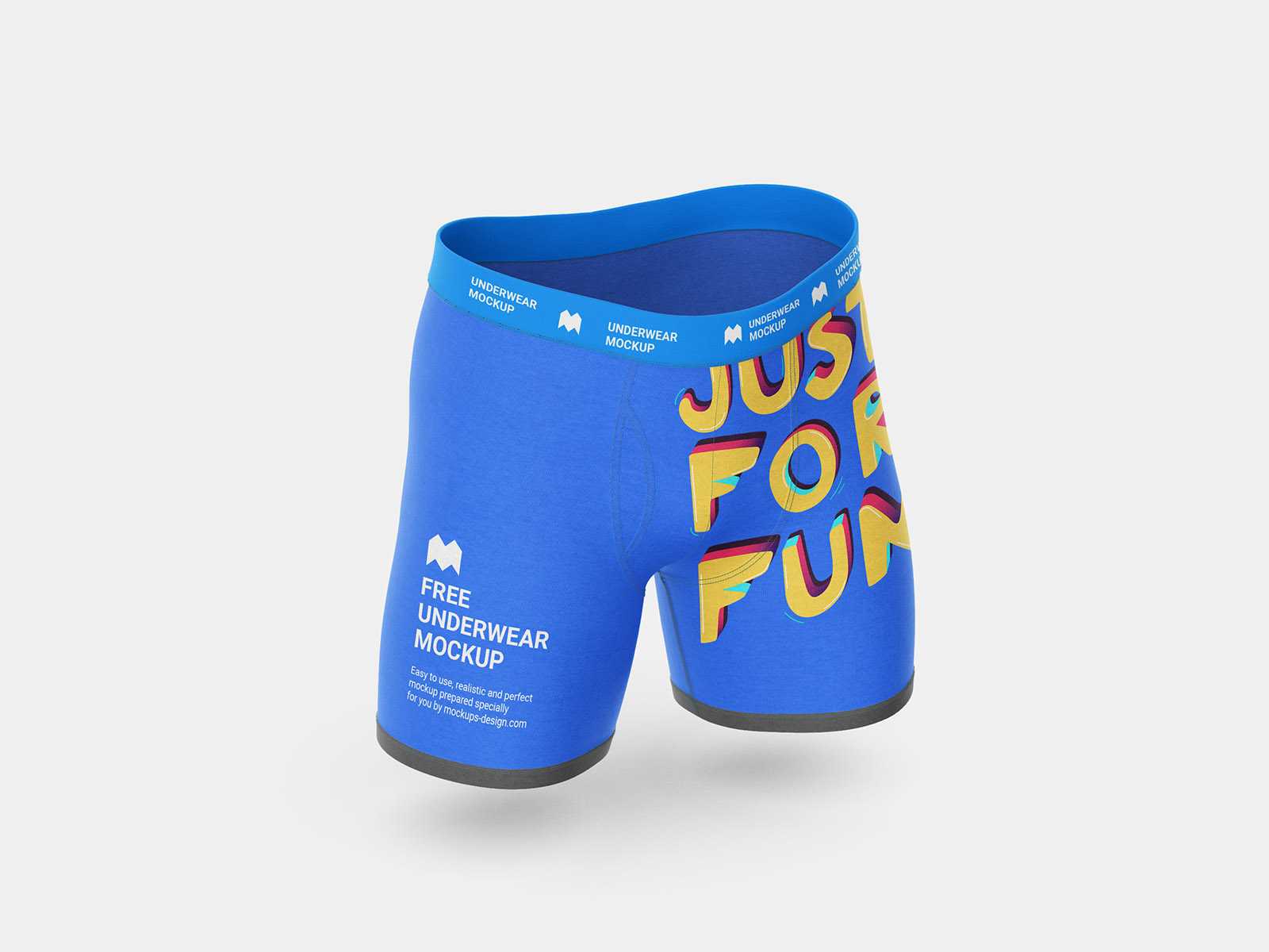 Free mens underwear mockup
