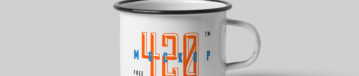 Free Metal Mug Mockup