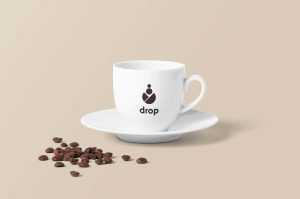 Free Mini Coffee Cup Mockup (PSD)