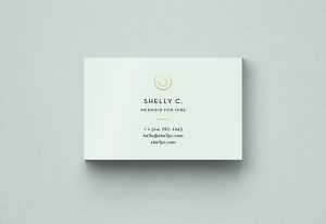 Free Minimal Business Card Template