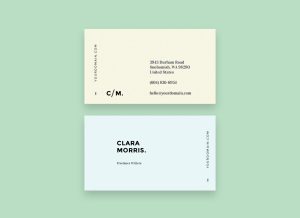 Free Minimal Business Card Template