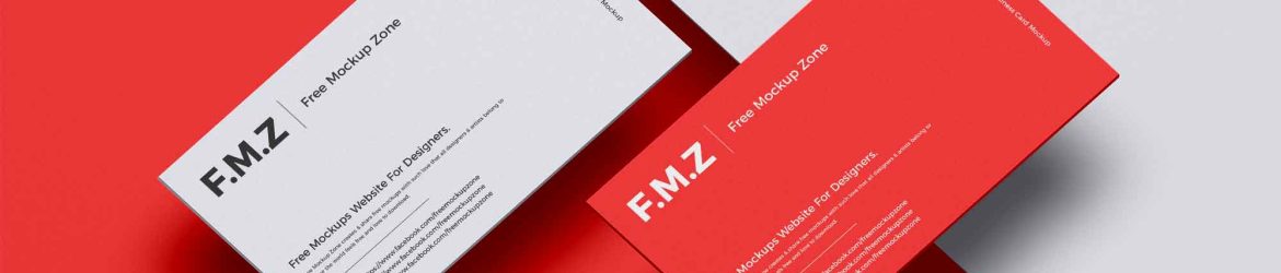 Free Modern Brand Business Card Mockup (PSD) Free Modern Brand Business Card Mockup (PSD)