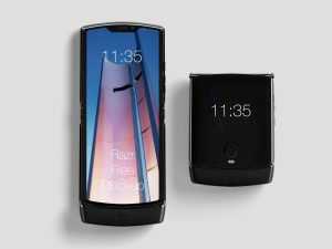 Free Motorola Razr Phone Mockup (PSD)