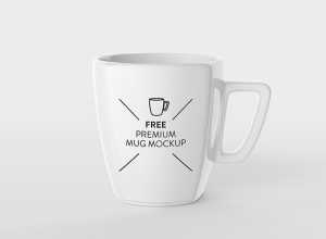 Free mug mockup