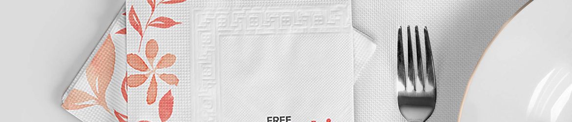 Free Napkin Mockup (PSD)