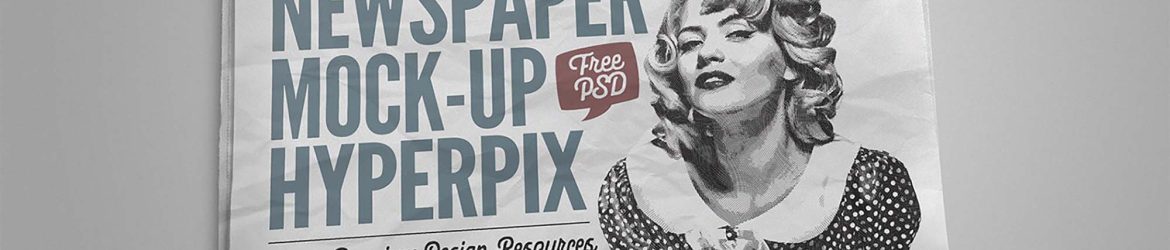 Free Newspaper Mockup (PSD) Free Newspaper Mockup (PSD)